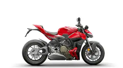 BLOWOUT PRICING Price, plus freight, PDI, fees and taxes. 2025 Ducati Streetfighter V4 Ducati RedPus...