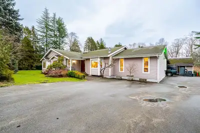 An investment property that is hard to beat! Private 1.93 acres w/329' frontage designated Business...