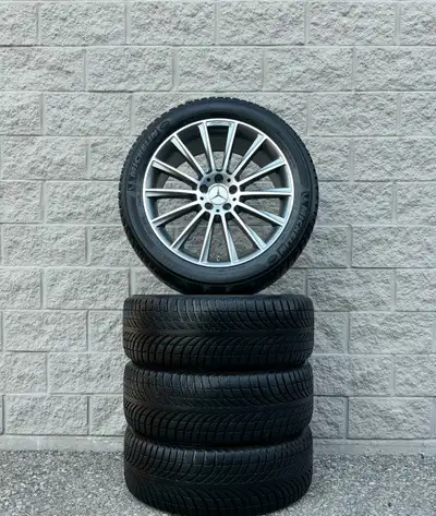 Michelin Latitude Alpin MO Winter / Snow Tires and original 20 inch Mercedes Benz GLC-Class two-tone...