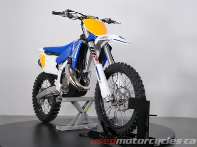 Built to rip. Born to race. The 2025 Husqvarna TC 150 Heritage is a full-blown factory-inspired moto...