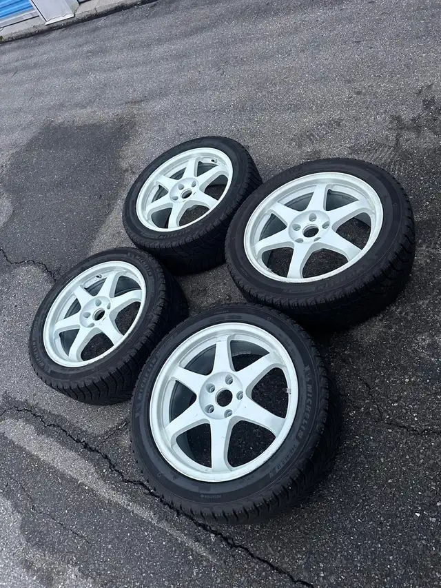 Tesla model 3 michelin winters 5x114.3 bolt pattern honda accord in Tires & Rims in Mississauga / Peel Region - Image 4