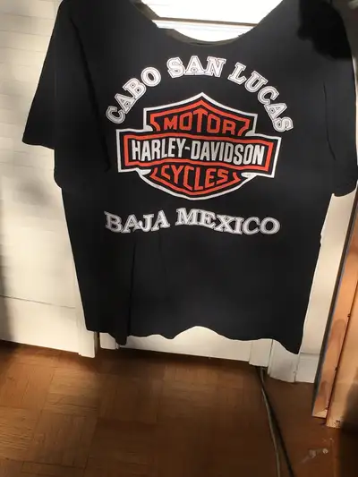Rare year 2000 - Harley Davidson Dealer - Cabo San Lucas - Baka Mexico T Shirt -$50 Plus other Harle...