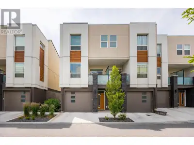 Beautiful 3-Bed, 3-Bath Modern Townhome in Kelowna’s University District! This thoughtfully designed...