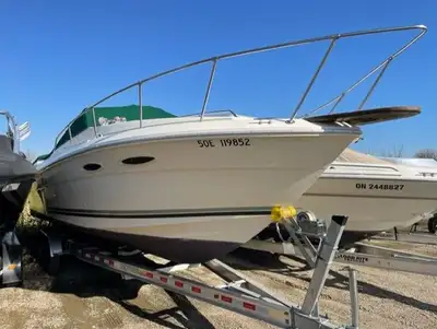 Trailer. GPS, Twin Sonar Units, Twin Mercury 5.0L Maple City Marine 680 Grand Avenue East Chatham, O...