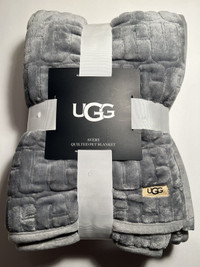 UGG Quilted Pet Blanket Throw & UGG dog coat