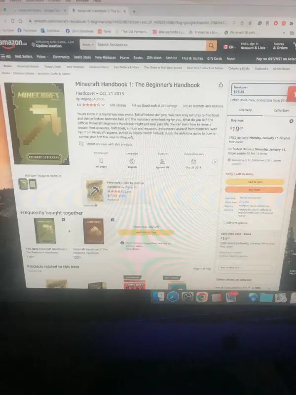 MINECRAFT - Beginners, Redstone and Construction - 3 books in Children & Young Adult in St. Catharines - Image 3