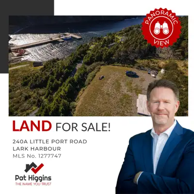240A Little Port Road | Lark Harbour A Pat Higgins RE/MAX Listing! This half-acre lot is located wit...