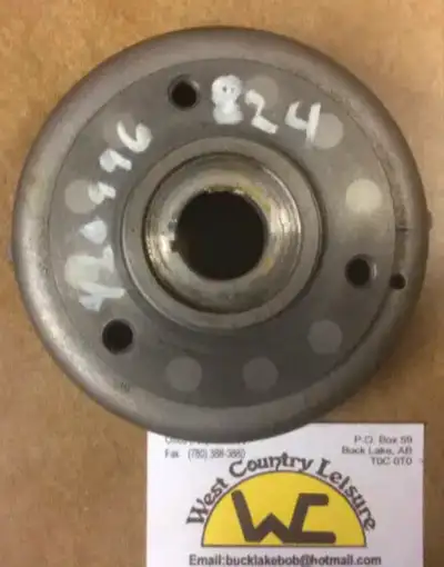 BRP FLYWHEEL P# 420996824 SS TO 420996823***** Call /Text 780-542-1989 OR 780-514-8751. SHIPPING AVA...