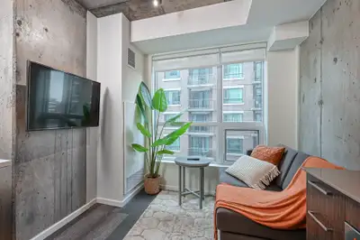 Studio + Den (1 bed 1 bath)