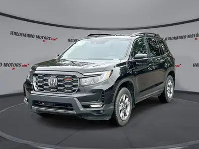 // ACCIDENT FREE!! // This 2023 Honda Passport TrailSport AWD is a rugged midsize SUV built for Cana...