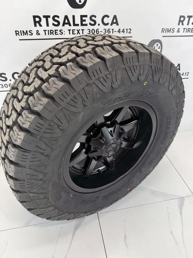 325/65/18 tires Fuel Maverick Rims 8x170. F250 F350 superduty in Tires & Rims in Saskatoon - Image 4