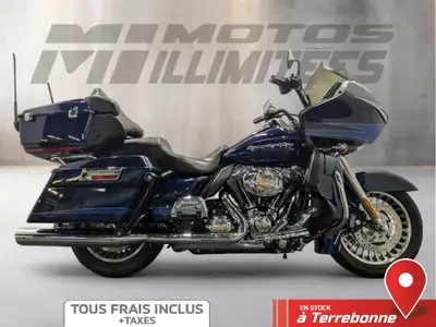 Harley-Davidson FLTRU Road Glide Ultra ABS 103 2012 Bleu 32202 km km au compteur. Motos Illimitées T...