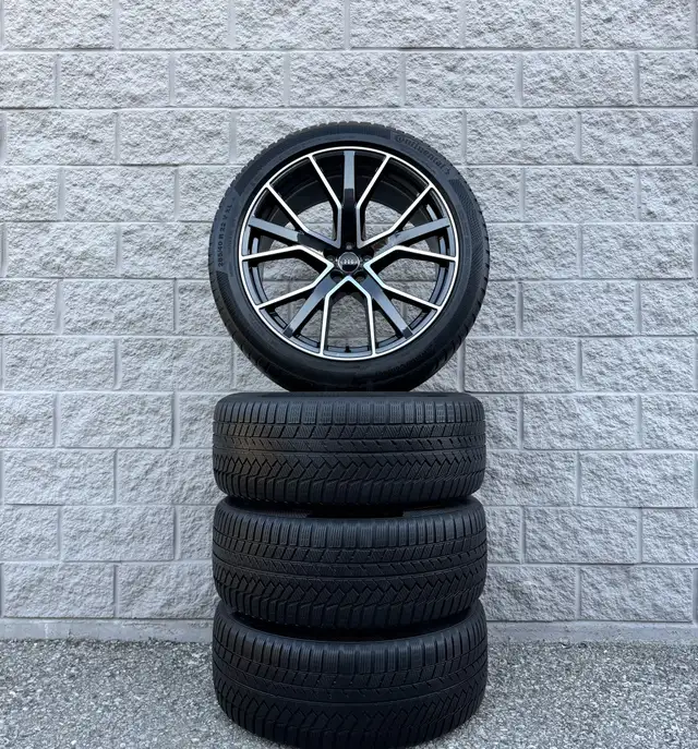 (80%) 4x Audi Q8 | SQ8 22" OEM Winter Wheels Package in Tires & Rims in City of Toronto - Image 2