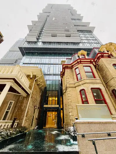 THE CHARLES ON CHURCH CONDO FOR RENT TORONTO Church St & Bloor St E BRAND NEW UNFURNISHED 2 BEDROOM...