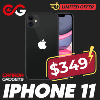 Apple iPhone 11 64GB Black from a Trusted GTA Retailer!