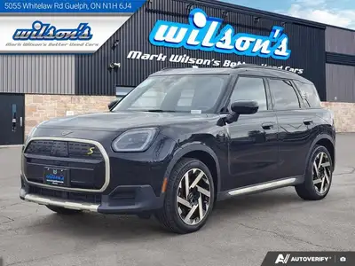 Come see this certified 2025 MINI Countryman SE ALL4 Electric - Leather Bucket Seats | Navi | Adapti...