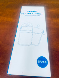 Lanpard Faraday Pouch Anti-Theft 2 Pack New