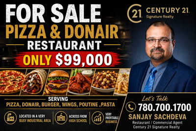 For Sale - Pizza & Donair ONLY $99,000, View more