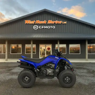2025 Yamaha Raptor 110 EFI - In stock youth ATVs! Flexible finance options available! No Hidden fees...