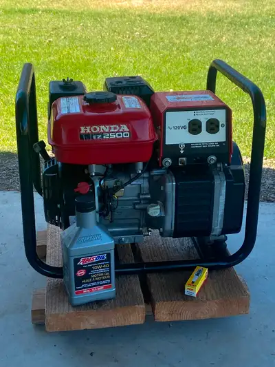 Honda EZ2500 Portable Generator for sale. It’s a backup to my big Honda, and I just don’t use this o...