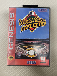 SEGA GENESIS World Series Baseball