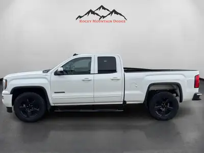 The 2019 GMC Sierra 1500 Limited 4WD Double Cab Standard Box in a striking white color is a robust t...