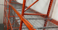 Wire mesh decking for pallet racking - many sizes to choose from