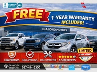 LIMITED TIME at Diamond Motors Drive away with a FREE 1-Year Warranty + low payments included at Lis... (image 1)