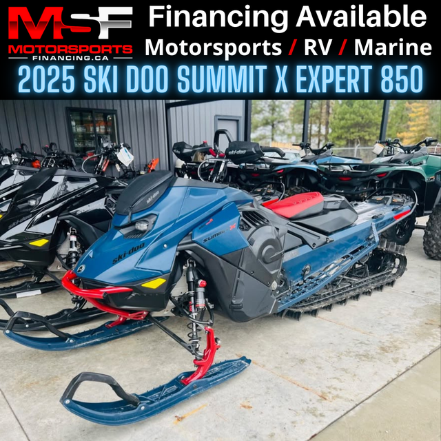 2025 SKI DOO SUMMIT X EXPERT 850 E TEC R 154 3.0 SHOT (FINANCING in Snowmobiles in Kelowna - Image 2