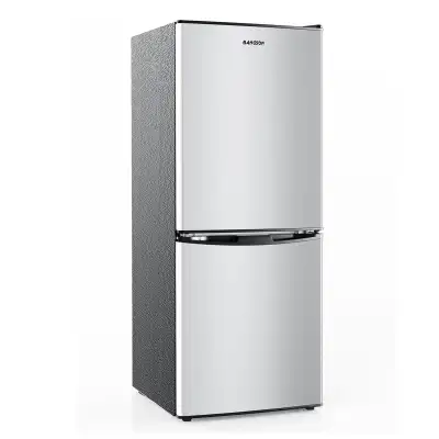 WE DELIVER - 4.0 Cu.Ft Small Refrigerator with Freezer Silver..., View more