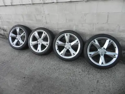 Nooo email ... Call only 4164001087 4 OEM Audi rims 255/35/19 TOYO observe WINTER tires 85 % tread l...