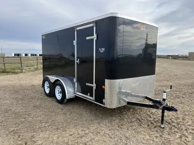 6'x12' Rainbow Prairie Road Cargo Trailer Ramp Door 2-3500# Axles - Cash price No Dealer Fees - Fina...