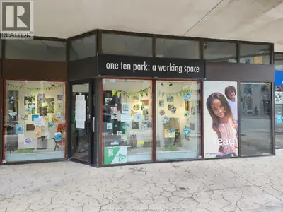 GREAT COMMERCIAL SPACE AVAILABLE IN THE HEART OF DOWNTOWN WINDSOR. APPROX 825 SQ FEET. 2 PC BATHROOM...