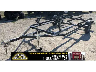 Welcome to Two Wheel Motorsport SEADOO MOVE II BLACK DOUBLE PWC TRAILERS. OAL 16'10'' 2'' COUPLER OA...