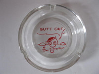 GLASS ASHTRAYS