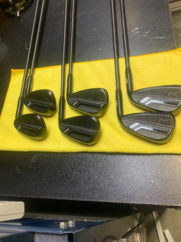 PXG all black 0211 XCOR2 irons. Golf Red Deer Kijiji