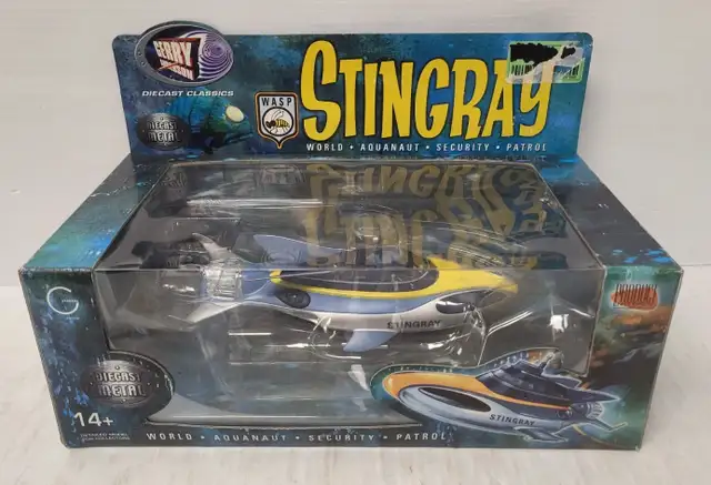 (93770-1) Gerry Anderson Stingray Diecast Classics Model in Arts & Collectibles in Calgary - Image 2