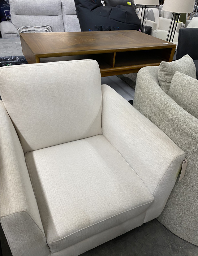 Fabric Modern Accent Chair in Chairs & Recliners in Peterborough - Image 2