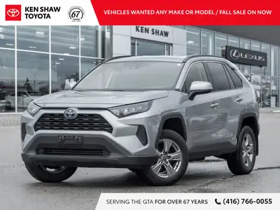 Silver Sky Metallic 2022 Toyota RAV4 Hybrid LE AWD! Alloy Wheels / Heated Seats / Back Up Camera / A...