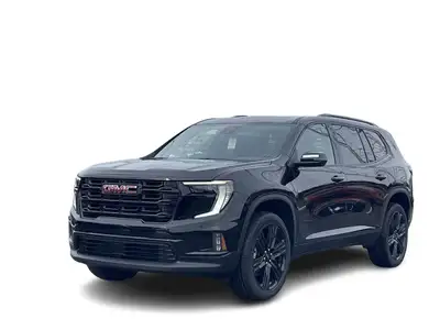 ACADIA ELEVATION AWD Engine: 2.5L TURBO 4cyl. L/100Km City: 12.1 L/100Km Hwy: 10.1 Safety Equipment...