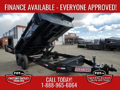 Welcome to Factory Outlet Trailers! RENTAL Unit is located at FOT Edmonton AB! 7x14ft Dump Trailer f...