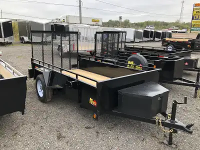 Miska 5'x10' in.Herculesin. Utility Trailer Loaded with Our Homeowner's Package, Ready to Roll, star...