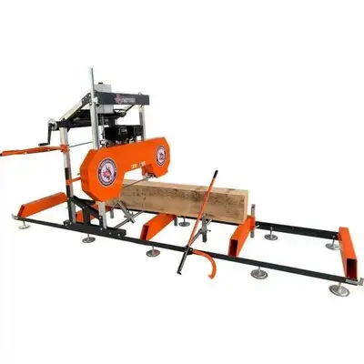 Brand New Portable Sawmill with Kohler 14 HP Engine, View more