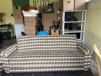 1950s vintage sofa bed & chair