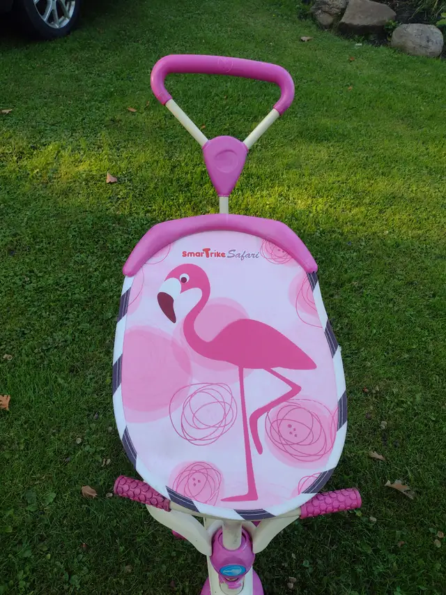 Small safari pink flamingo tricycle in Kids in Barrie - Image 4