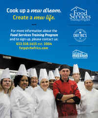 Cost FREE Food Services Training Program