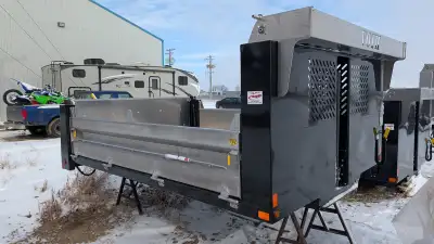 Brand New Hybrid Voth Dump Body to fit 84" CA Chassis Trucks. Length: 11'9" Folding Sides Tarp & Rol...
