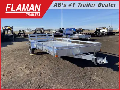 2026 Bear Track 15' Aluminum Utility Trailer All Aluminum Frame Bed Size: 80in.x180in. Overall Size:...