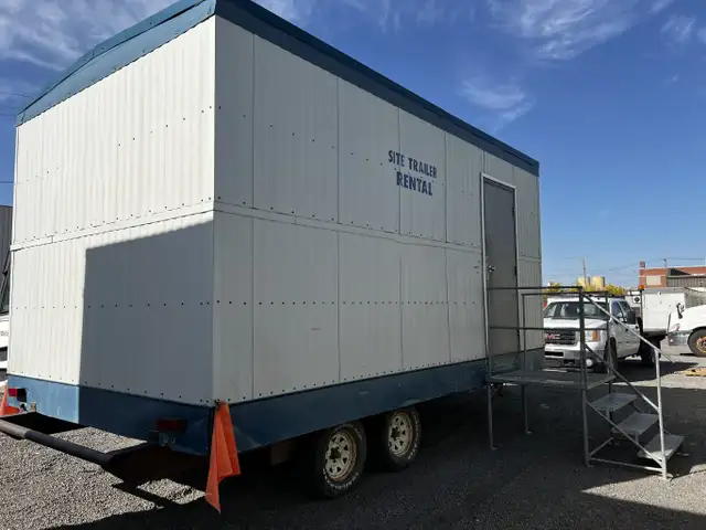 18ft x 10ft Office Trailer - Jobsite Trailer #11098 BP in Heavy Equipment in Edmonton - Image 7