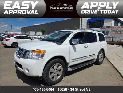 2011 Nissan Armada Platinum 4WD – 7-Passengers | Mileage: 215,630 km’s 5.6L V8 Engine - Leather Inte...